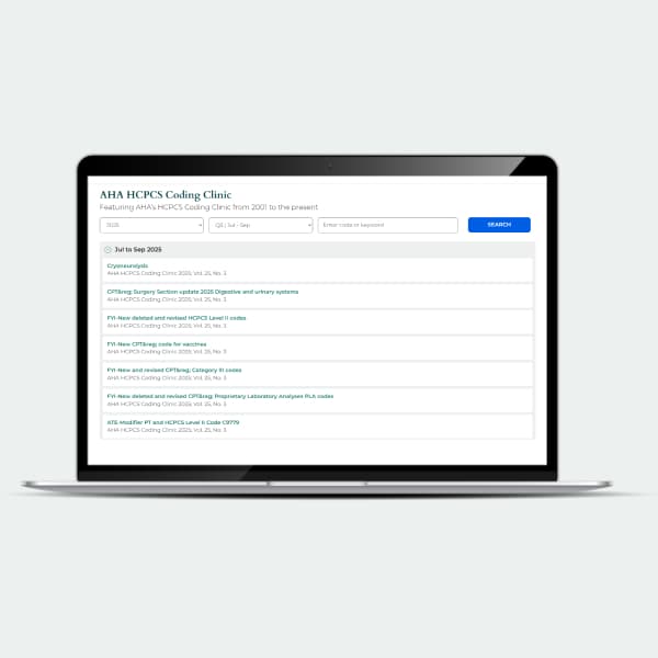 Codify HCPCS Coding Clinic v01