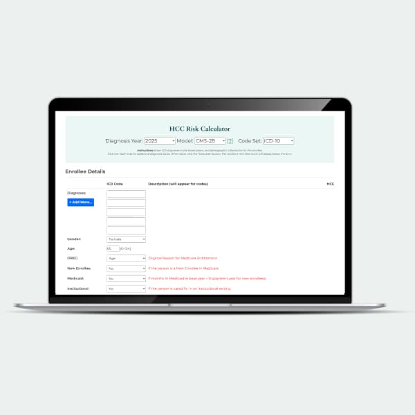 Codify HCC Calculator