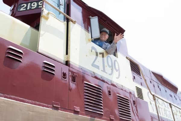All aboard the Grapevine vintage railroad All aboard the Grapevine vintage railroad